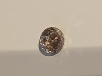 Natuurlijk diamant 1.63 karaat , fancy light yellowish brown - afbeelding 4 van  5
