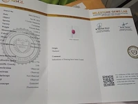 Natuurlijk ruby - 2.30ct, rood - afbeelding 2 van  2