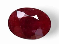 Natuurlijk ruby - pigeon blood - 1.02ct - afbeelding 1 van  4