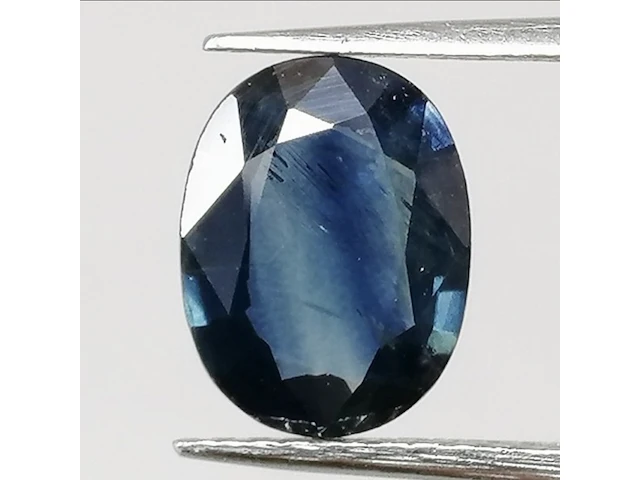 Natuurlijk saffier - 7.10ct, blauw - afbeelding 1 van  2