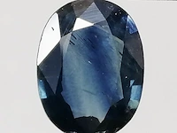 Natuurlijk saffier - 7.10ct, blauw - afbeelding 1 van  2