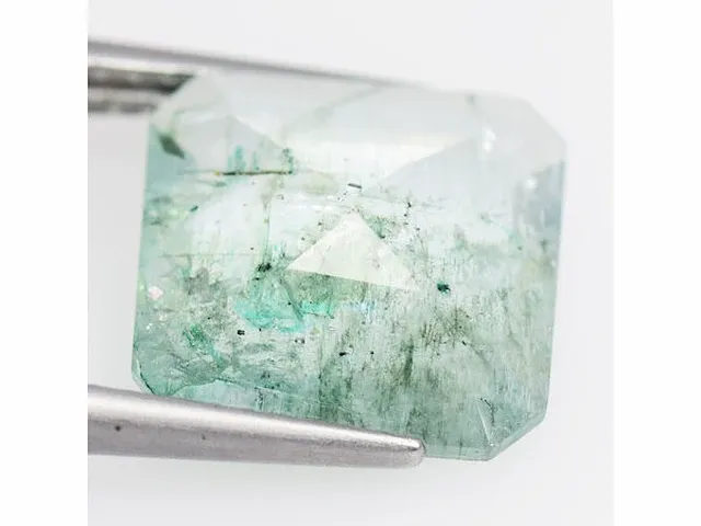 Natuurlijke beryl (groen - smaragdtype) 2,97 karaat - afbeelding 3 van  4