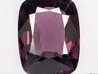 Natuurlijke burma spinel - 2.15ct, diep paars (één van de zeldzaamste kleuren bij spinel) - afbeelding 1 van  6