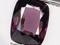 Natuurlijke burma spinel - 2.15ct, diep paars (één van de zeldzaamste kleuren bij spinel) - afbeelding 3 van  6