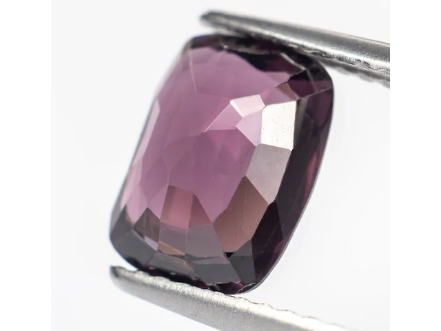 Natuurlijke burma spinel - 2.15ct, diep paars (één van de zeldzaamste kleuren bij spinel) - afbeelding 5 van  6