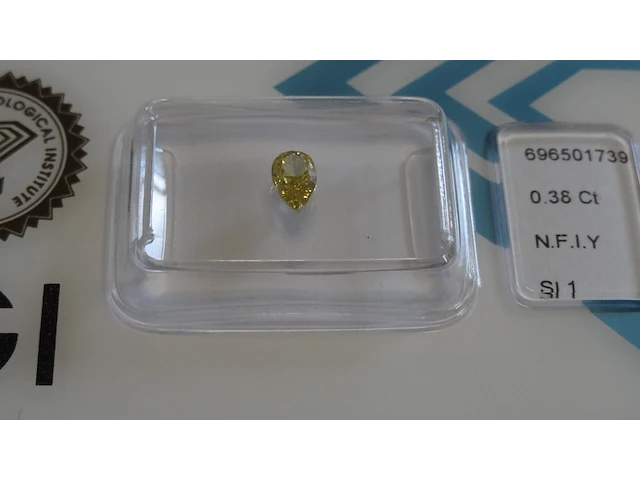 Natuurlijke diamant - 0.38ct ( igi gecertificeerd ) - afbeelding 4 van  11