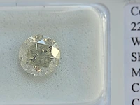 Natuurlijke diamant - 1,70ct, round brilliant, i, 2025 - afbeelding 5 van  8