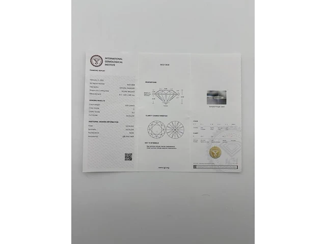 Natuurlijke diamant - 2.00ct ( igi gecertificeerd ) - afbeelding 7 van  8