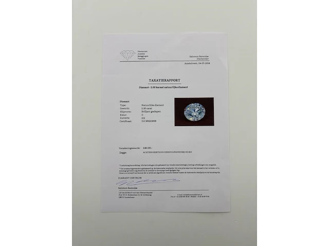 Natuurlijke diamant - 2.00ct ( igi gecertificeerd ) - afbeelding 8 van  8
