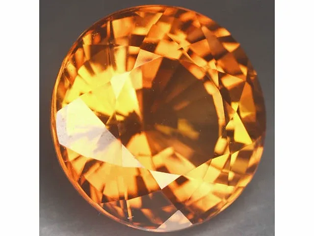 Natuurlijke 'imperial' topaas (oranje) 9,71 karaat - afbeelding 2 van  5