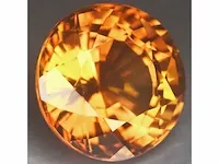 Natuurlijke 'imperial' topaas (oranje) 9,71 karaat - afbeelding 2 van  5