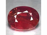 Natuurlijke onverwarmde padparadscha saffier (oranje) 3.66 karaat - afbeelding 1 van  5