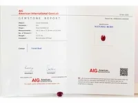 Natuurlijke onverwarmde robijn (levendig rood) 12,52 karaat - afbeelding 9 van  9