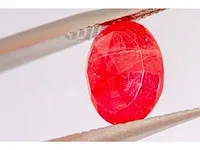 Natuurlijke padparadscha saffier (diep roodachtig oranje) 2,68 karaat - afbeelding 5 van  8