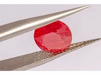 Natuurlijke padparadscha saffier (diep roodachtig oranje) 2,68 karaat - afbeelding 7 van  8