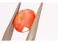Natuurlijke padparadscha saffier (rozeachtig oranje) 2.17 karaat - afbeelding 3 van  9
