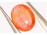 Natuurlijke padparadscha saffier (rozeachtig oranje) 2.17 karaat - afbeelding 5 van  9