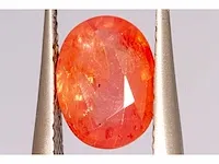 Natuurlijke padparadscha saffier (rozeachtig oranje) 2.17 karaat - afbeelding 8 van  9