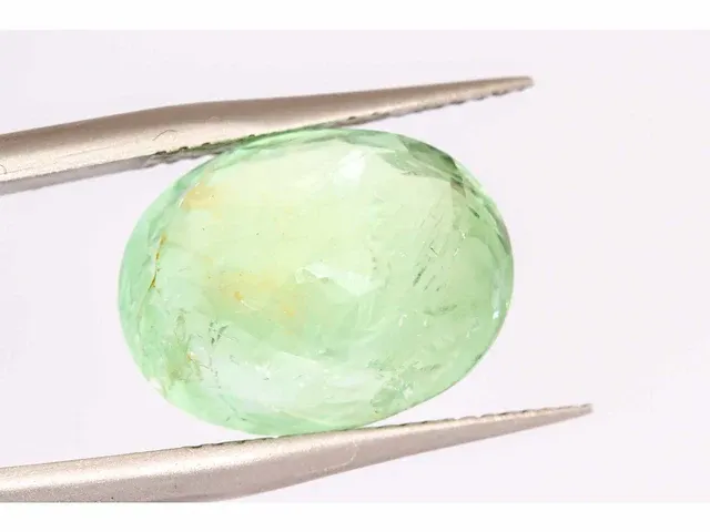Natuurlijke paraiba toermalijn (geelgroen) 9,47 karaat - afbeelding 2 van  7
