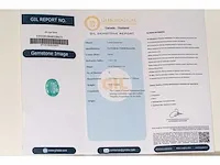 Natuurlijke paraiba toermalijn (geelgroen) 9,47 karaat - afbeelding 6 van  7