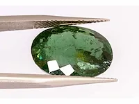 Natuurlijke paraiba toermalijn (groen) 11,97 karaat - afbeelding 4 van  10
