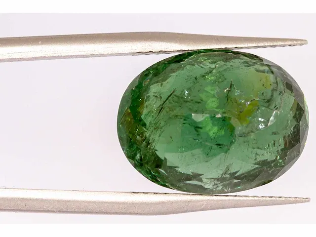 Natuurlijke paraiba toermalijn (groen) 11,97 karaat - afbeelding 6 van  10