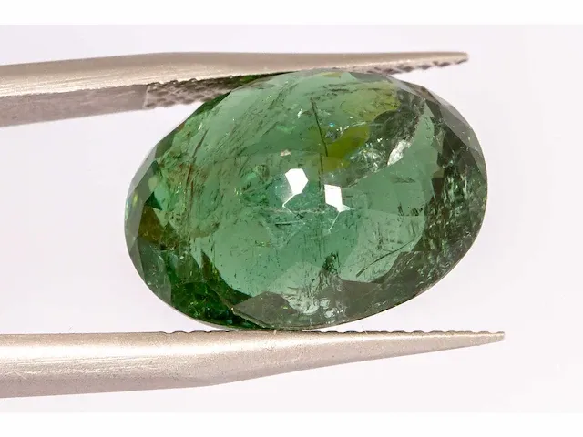 Natuurlijke paraiba toermalijn (groen) 11,97 karaat - afbeelding 7 van  10
