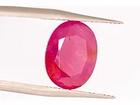 Natuurlijke robijn (rood) 7,35 karaat - afbeelding 1 van  8