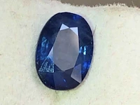 Natuurlijke saffier - royal blue - 1.05ct - afbeelding 1 van  2