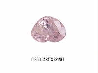 Natuurlijke spinel - 0.950ct, roze - afbeelding 3 van  3