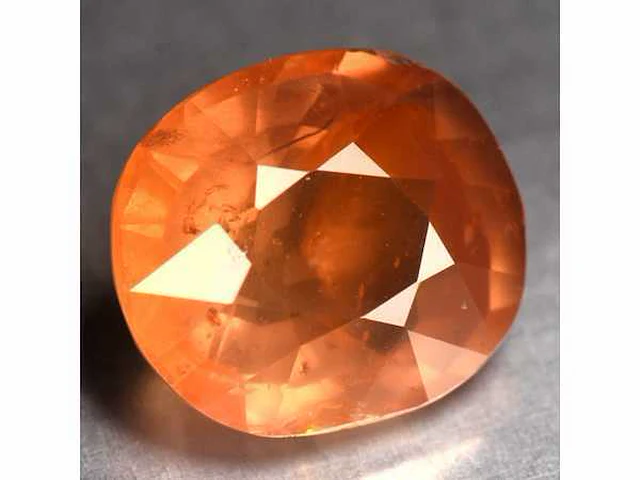 Natuurlijke stersaffier (oranje) 1,94 karaat - afbeelding 2 van  5