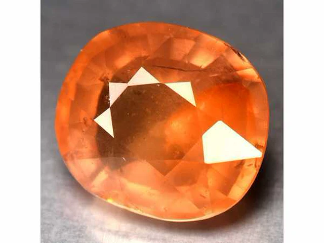 Natuurlijke stersaffier (oranje) 1,94 karaat - afbeelding 3 van  5