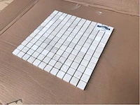 Natuursteen botticino mozaïek tegel 10 m² - afbeelding 4 van  7