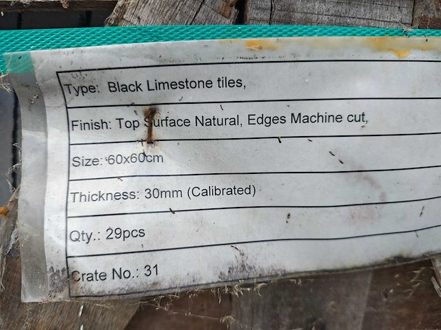 Natuursteen limestone tuintegel - afbeelding 10 van  11