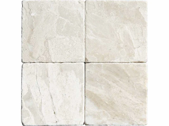 Natuursteen marmer beige mat vloertegel 10x10x1 cm 63 m² - afbeelding 2 van  4