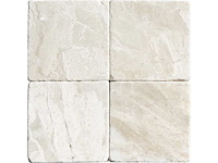 Natuursteen marmer beige mat vloertegel 15,2x15,2x1 cm 65 m² - afbeelding 2 van  4