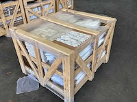 Natuursteen marmer grijs 1,5x3 cm mat mozaïek tegel 20 m² - afbeelding 8 van  8