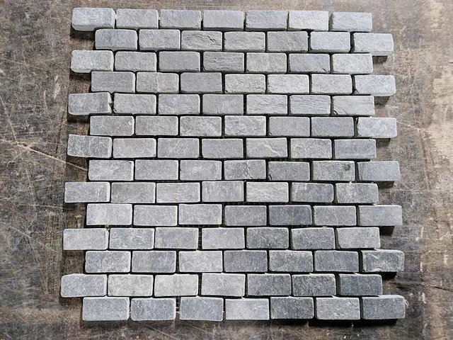 Natuursteen mozaïek matjes (ca. 4m²) - afbeelding 1 van  1