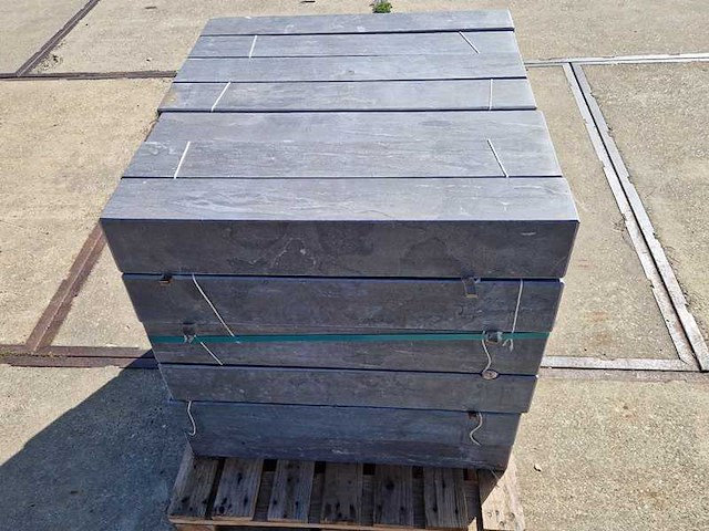 Natuursteen muurblokken (ca. 48 stuks) - afbeelding 3 van  3