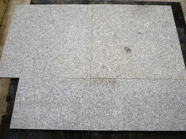 Natuursteen tegels - kleur champagne pearl - 30x60x2cm en 60x60x2cm - 34m² - afbeelding 1 van  2