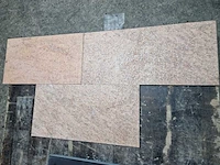 Natuursteen tegels (ca. 20m²) - afbeelding 1 van  1
