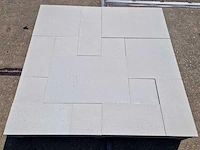 Natuursteen tegels. wildverband (ca. 40.32m²) - afbeelding 1 van  3