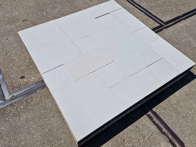 Natuursteen tegels. wildverband (ca. 40.32m²) - afbeelding 3 van  3