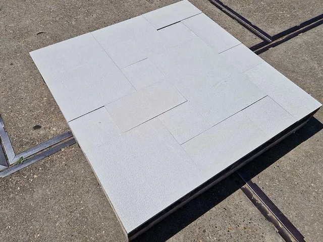 Natuursteen tegels. wildverband (ca. 40.32m²) - afbeelding 3 van  3