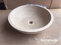 Natuursteen waskom - afbeelding 4 van  6