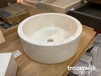 Natuursteen waskom - afbeelding 3 van  4