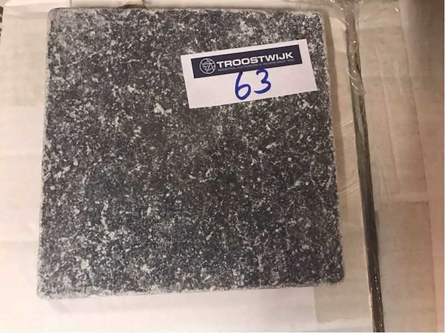 Natuursteen zwart hardsteen tegel 20 m² - afbeelding 3 van  6