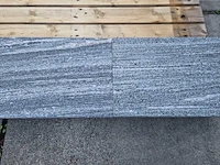 Natuursteen zwembadranden (ca. 58 stuks) - afbeelding 2 van  4