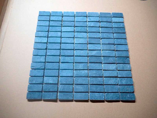 Natuurstenen mozaïek matjes (ca. 18m²) - afbeelding 1 van  1