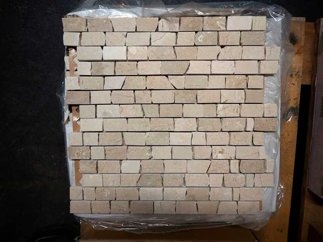 Natuurstenen mozaïek matjes (ca. 27.9m²) - afbeelding 1 van  1